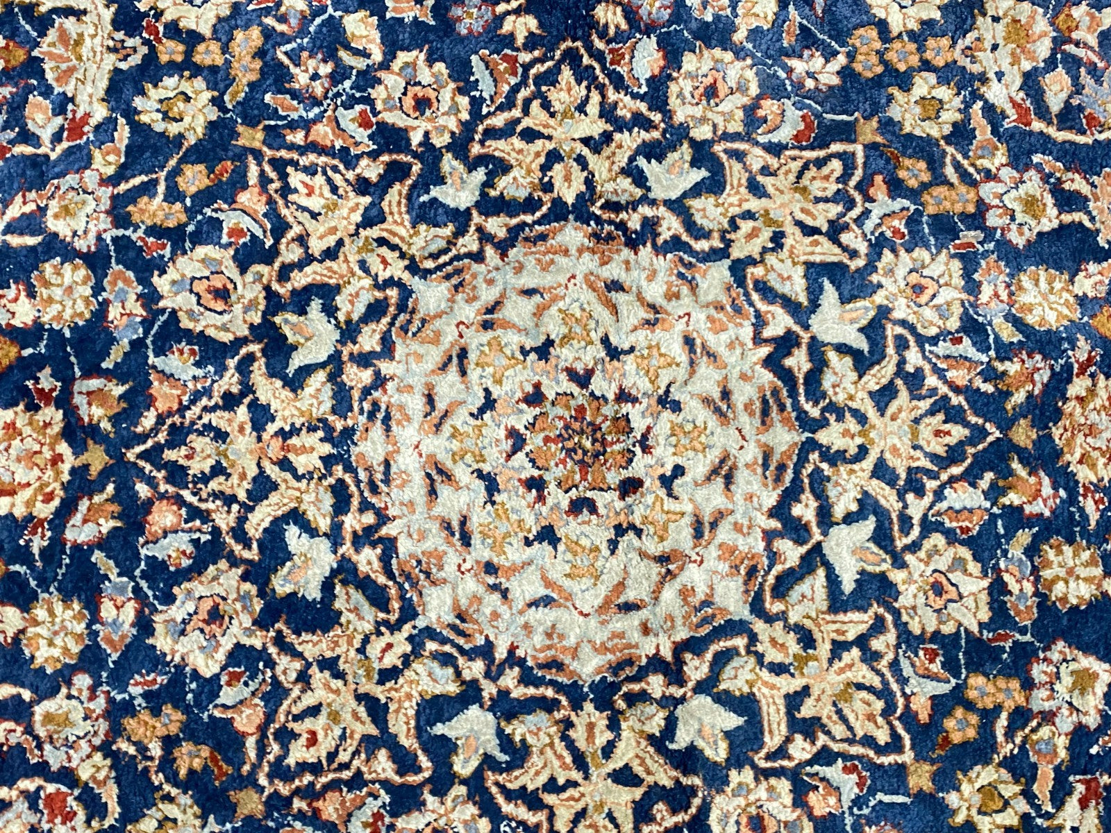 Nain Teppich Seideteppich Seide 1.000.000 Knoten 178x93cm Orientteppich