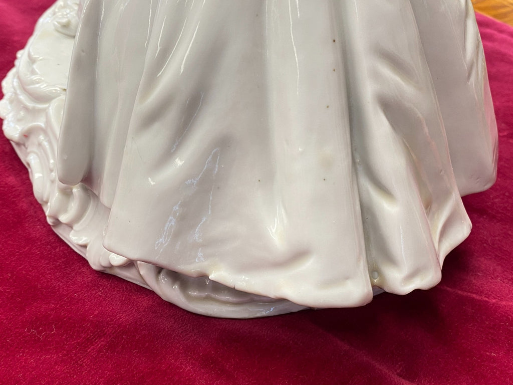 Sehr grosse antike Porzellan Figur Galantes Paar um 1900 Personen
