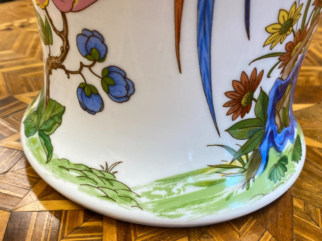 Kaiser Nanking Porzellan Vase mit Vogel Design 56cm