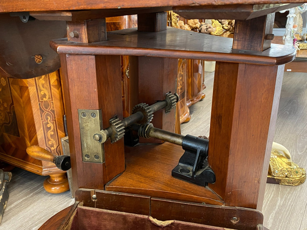 Antike Stand Kamera aus Holz Plattenkamera Standkamera mit Stativ