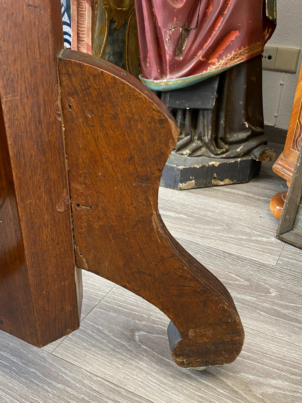 Antike Stand Kamera aus Holz Plattenkamera Standkamera mit Stativ