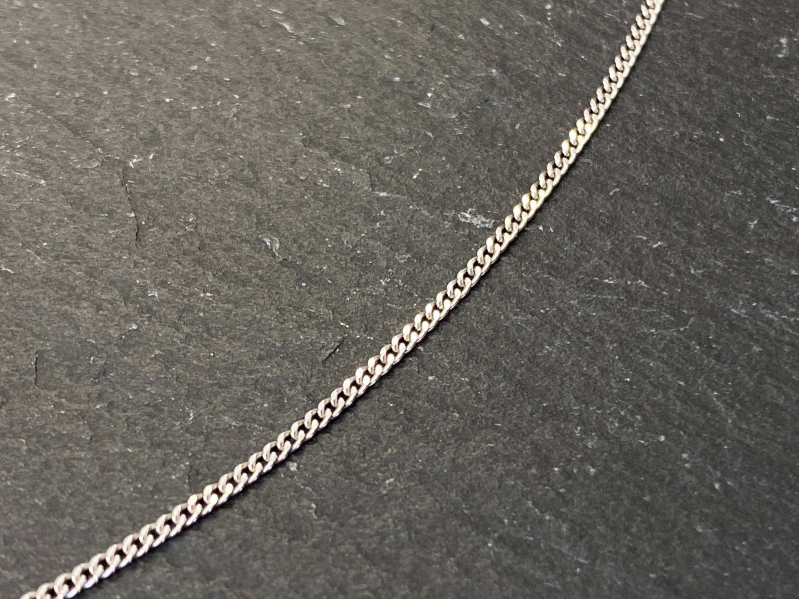 Halskette Kette aus Weissgold 333 Pwg Fbm 38,3cm 2,4g