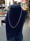 HALSKETTE KETTE AUS WEISSGOLD 333 PWG FBM 38,3cm 2,4g