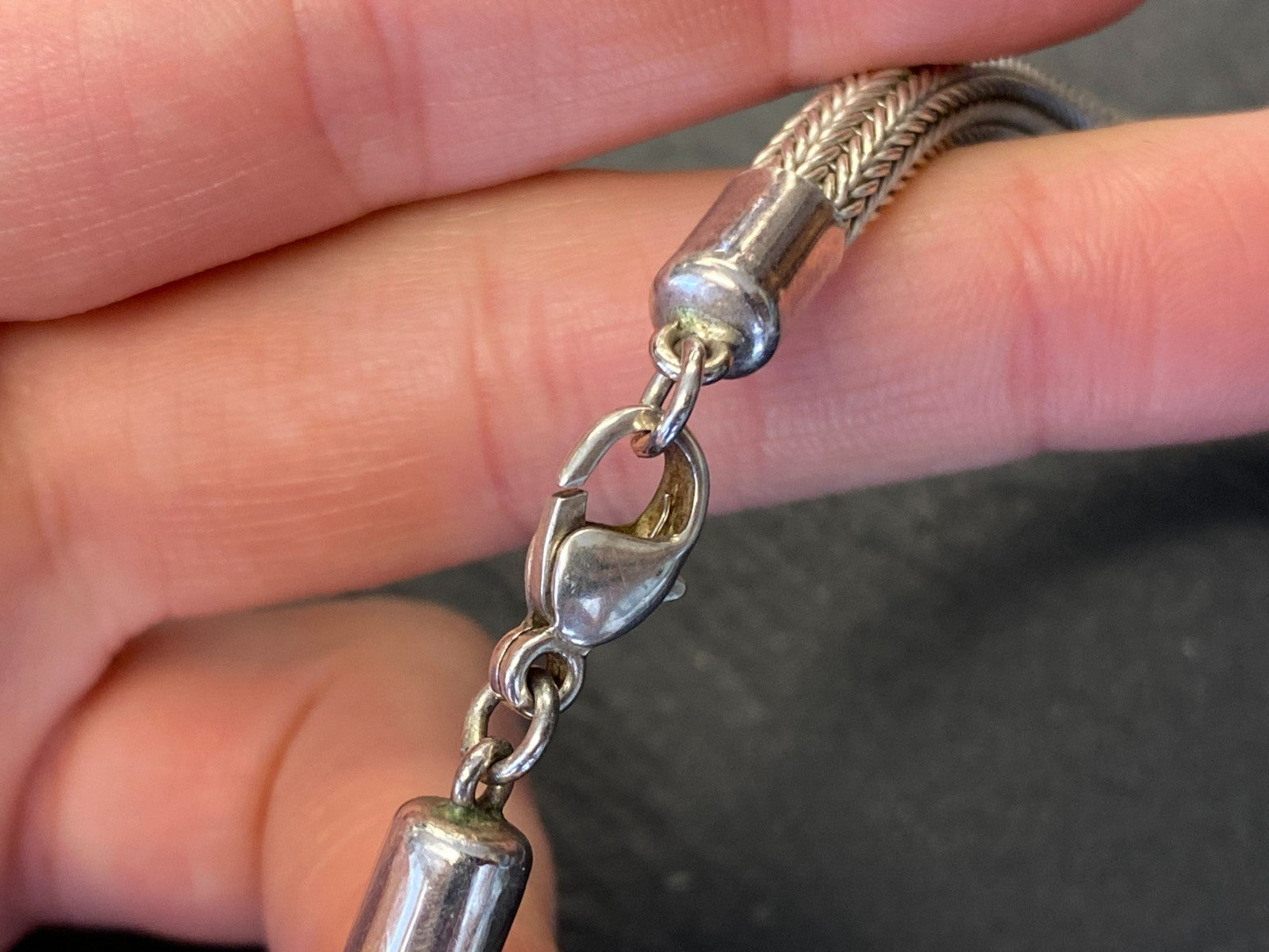 Halskette Kette aus Sterling Silber 925 massive Röhrenkette 47,5cm 42g