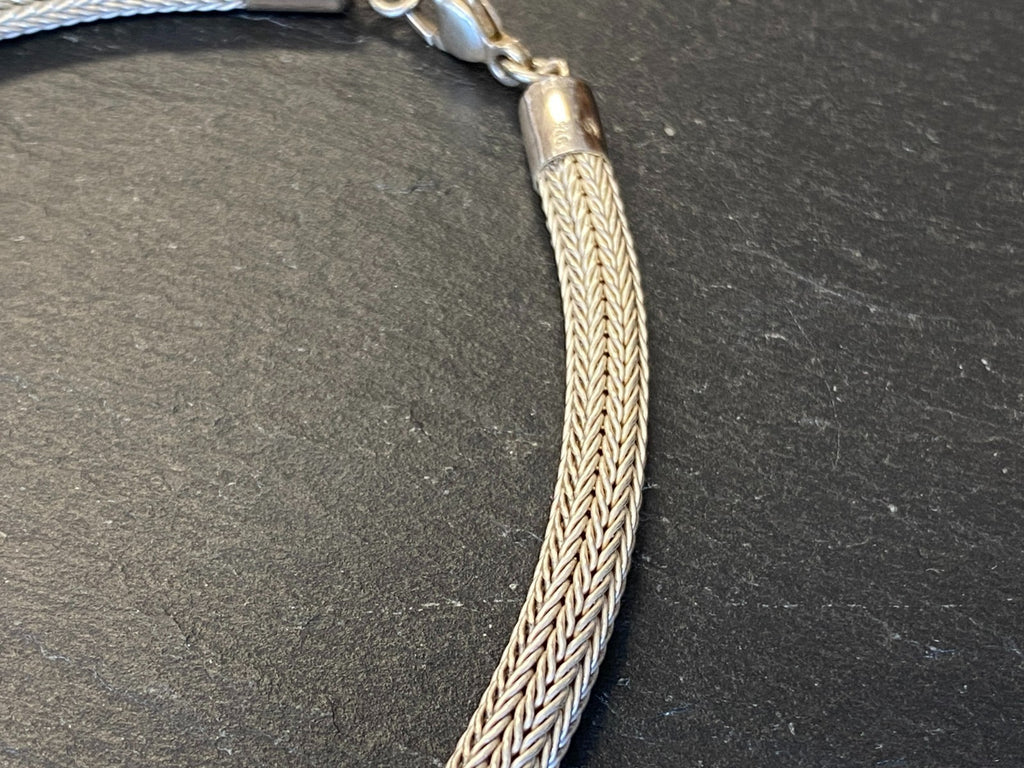Halskette Kette aus Sterling Silber 925 massive Röhrenkette 47,5cm 42g