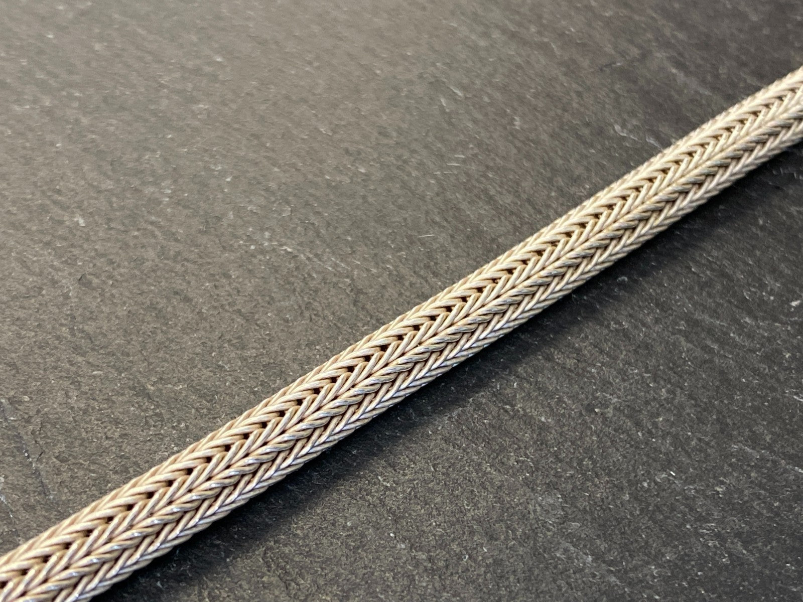 Halskette Kette aus Sterling Silber 925 massive Röhrenkette 47,5cm 42g