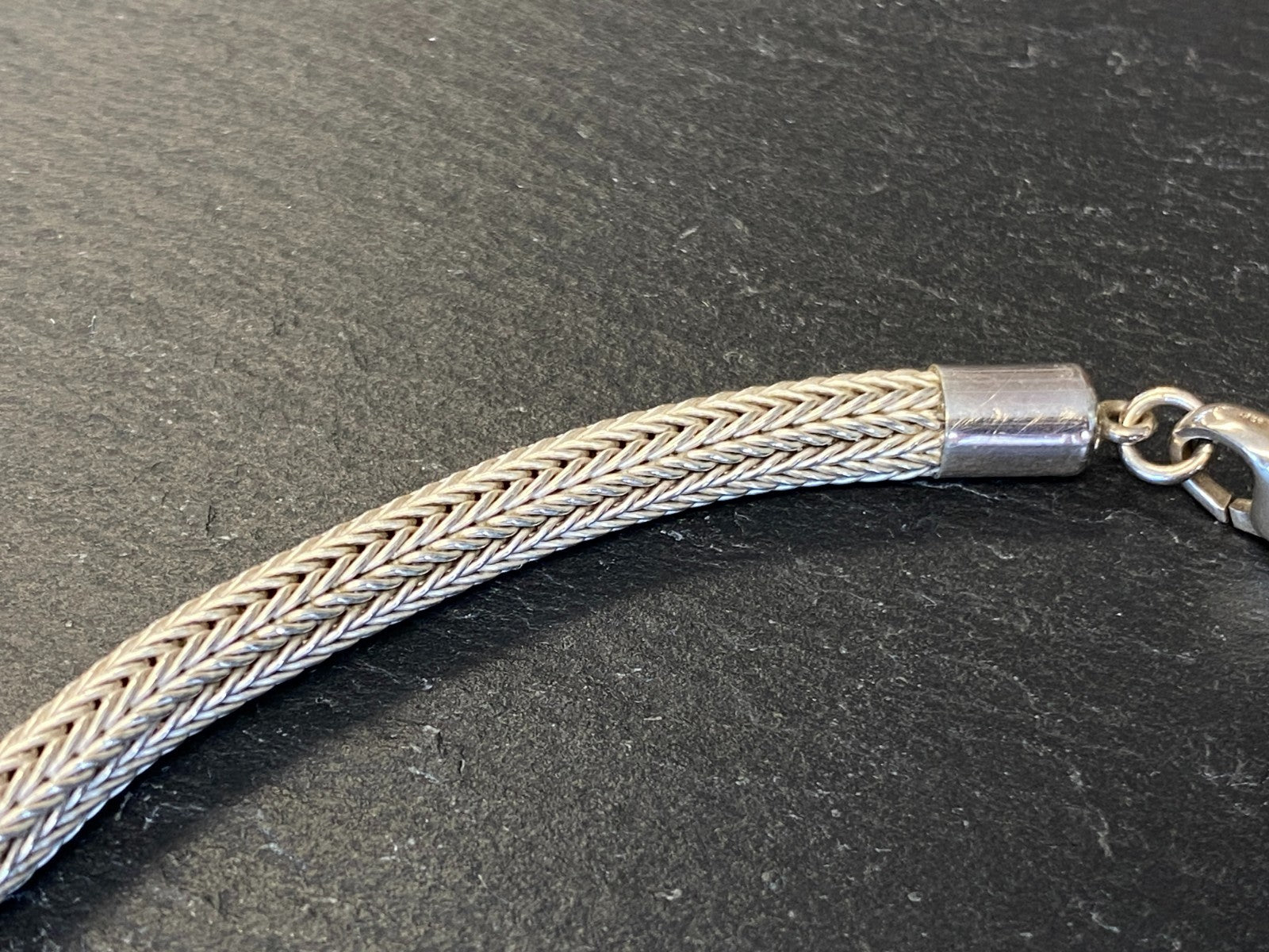 Halskette Kette aus Sterling Silber 925 massive Röhrenkette 47,5cm 42g