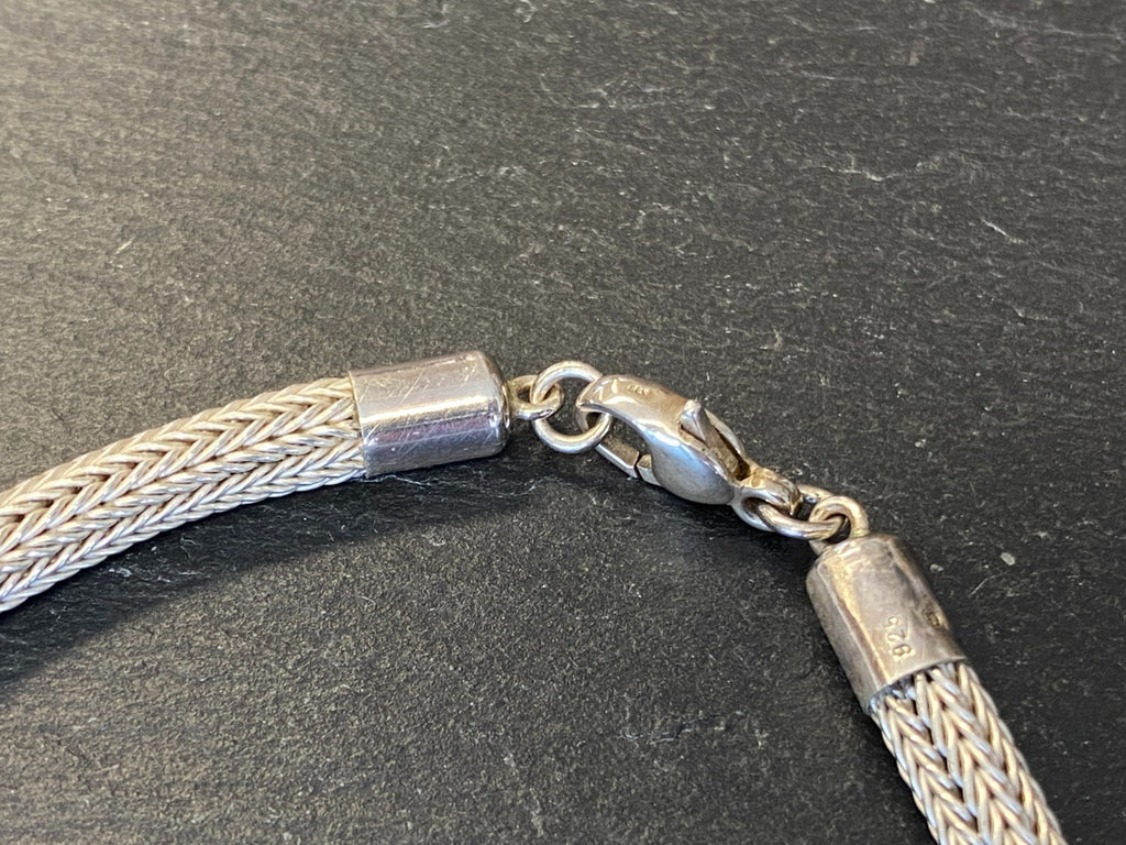 Halskette Kette aus Sterling Silber 925 massive Röhrenkette 47,5cm 42g