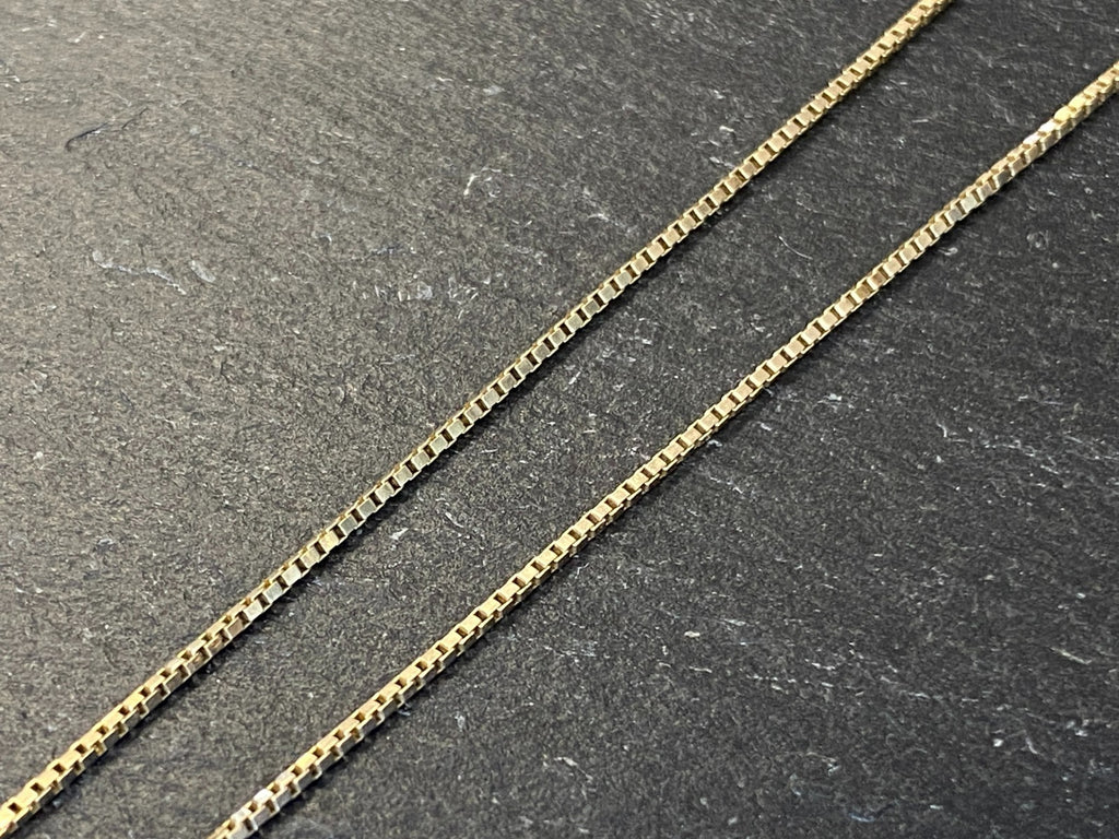 Halskette Kette aus Gold 14K 3,24g 50,4cm