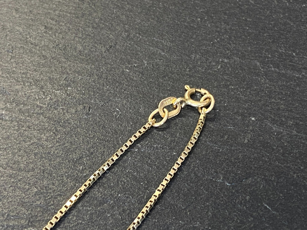 Halskette Kette aus Gold 14K 3,24g 50,4cm
