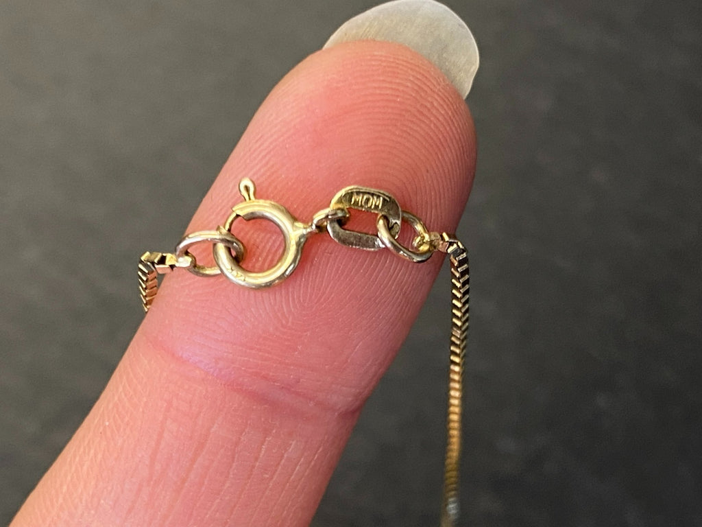 Halskette Kette aus Gold 14K 3,24g 50,4cm