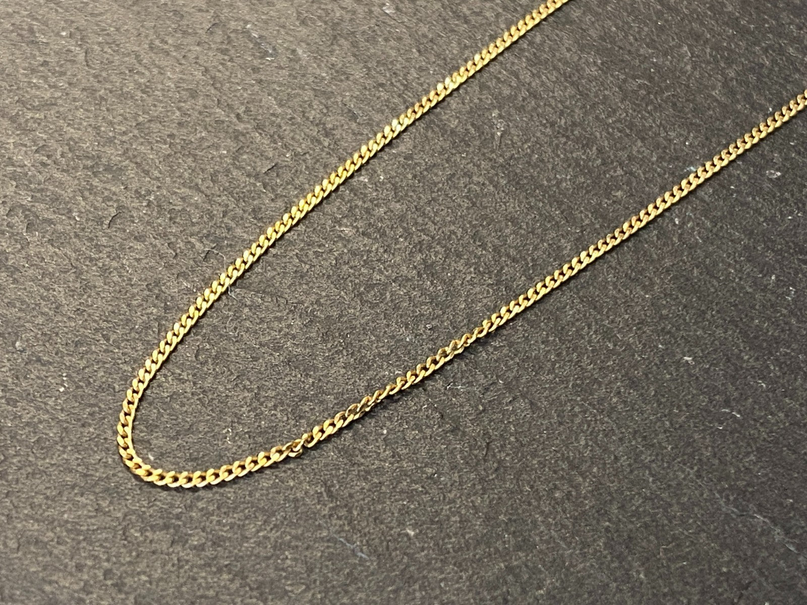 Halskette Kette Sterling Silber 925 vergoldet 44,8cm
