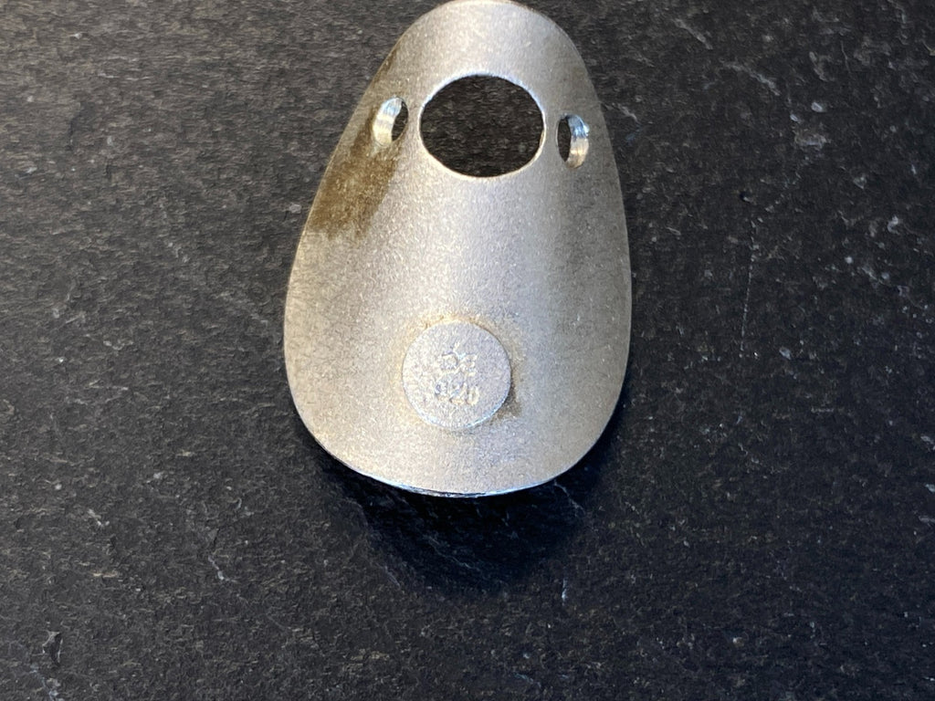 Collier Sonnenschein aus Sterling Silber Bicolor mit Perle