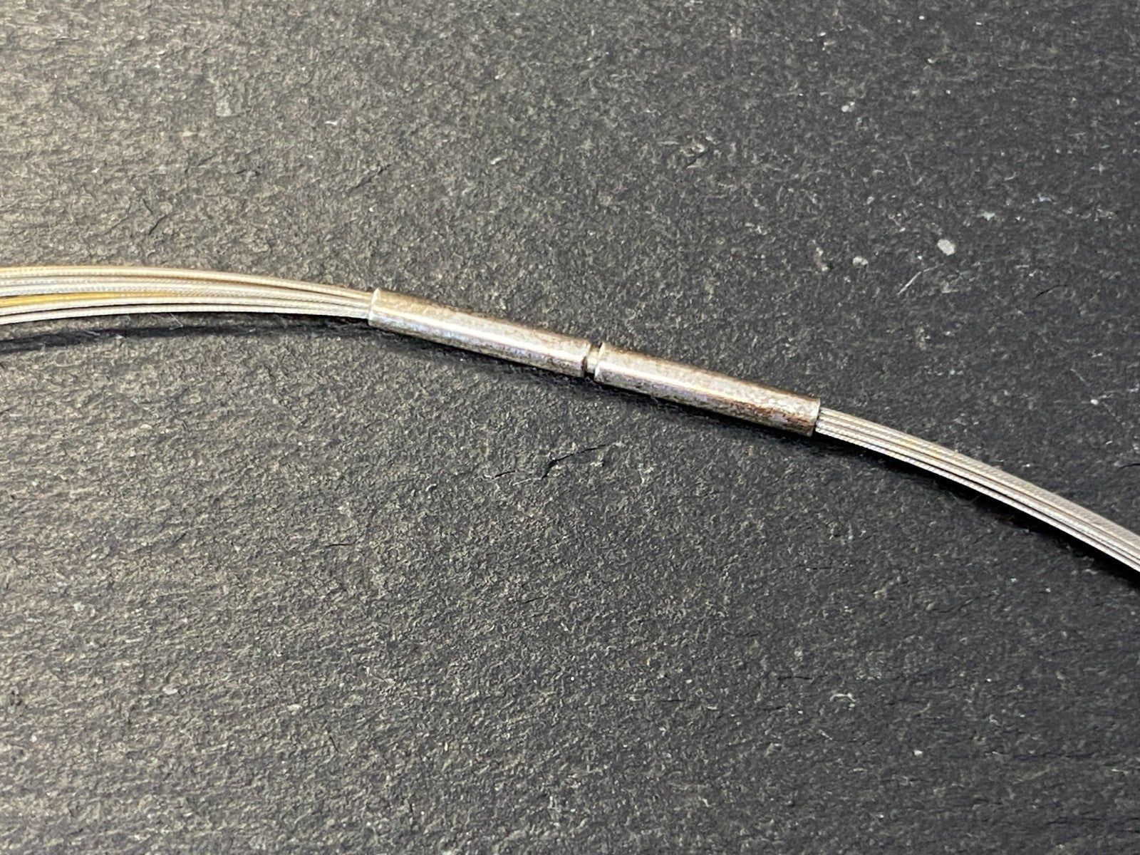 Collier Sonnenschein aus Sterling Silber Bicolor mit Perle