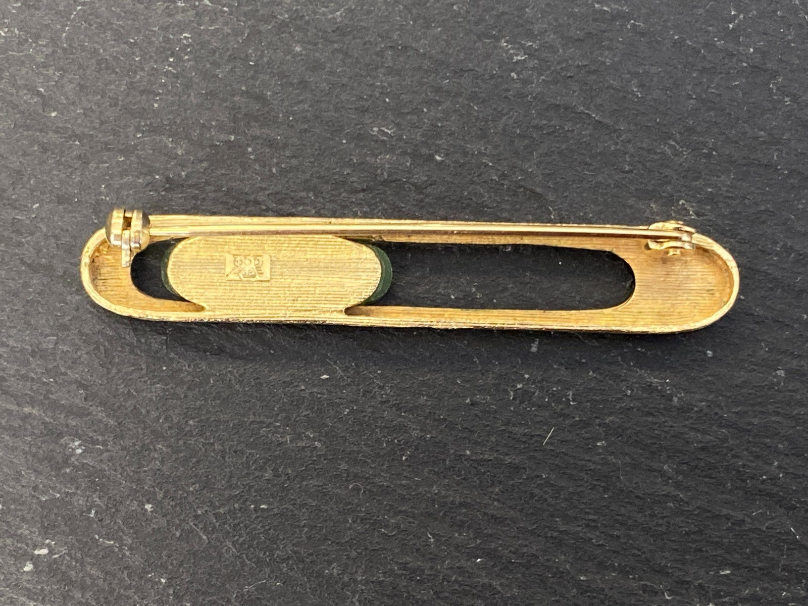 Vintage Brosche Anstecknadel Krawattennadel Gelbgold Gold 333 5,17g