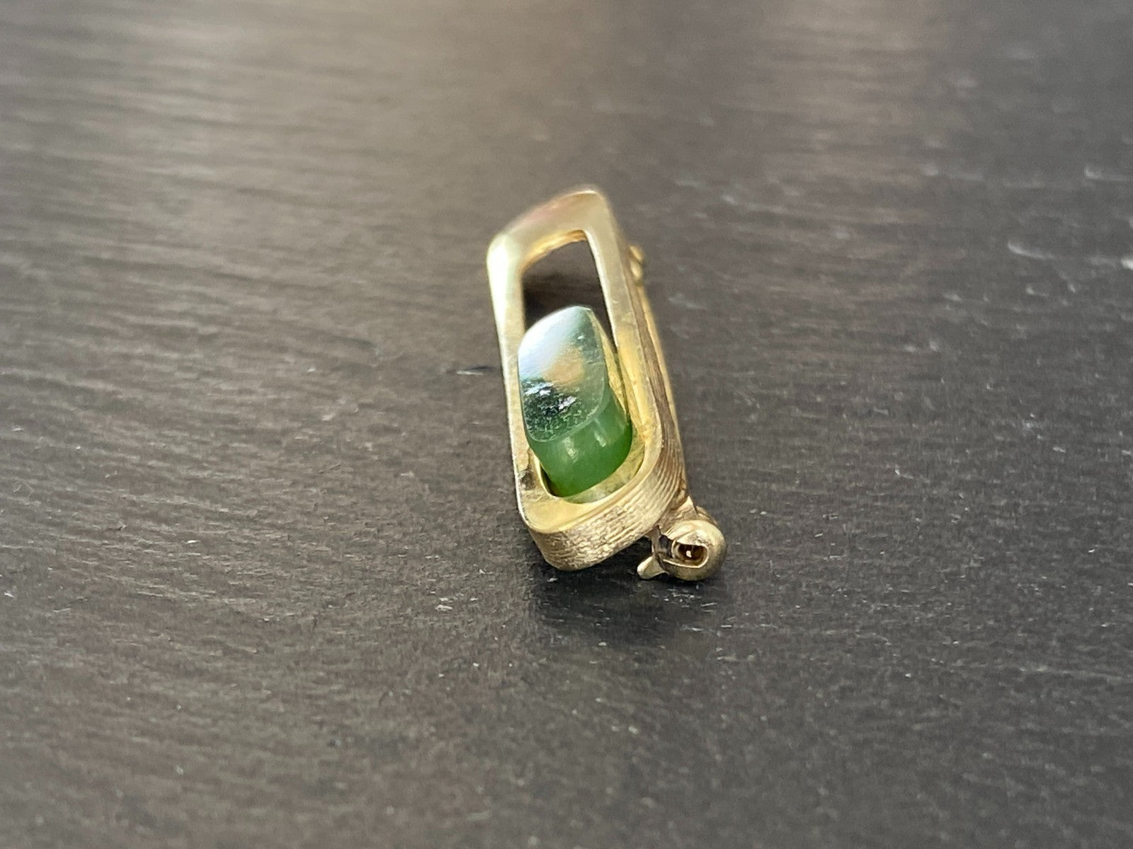 Vintage Brosche Anstecknadel Krawattennadel Gelbgold Gold 333 5,17g