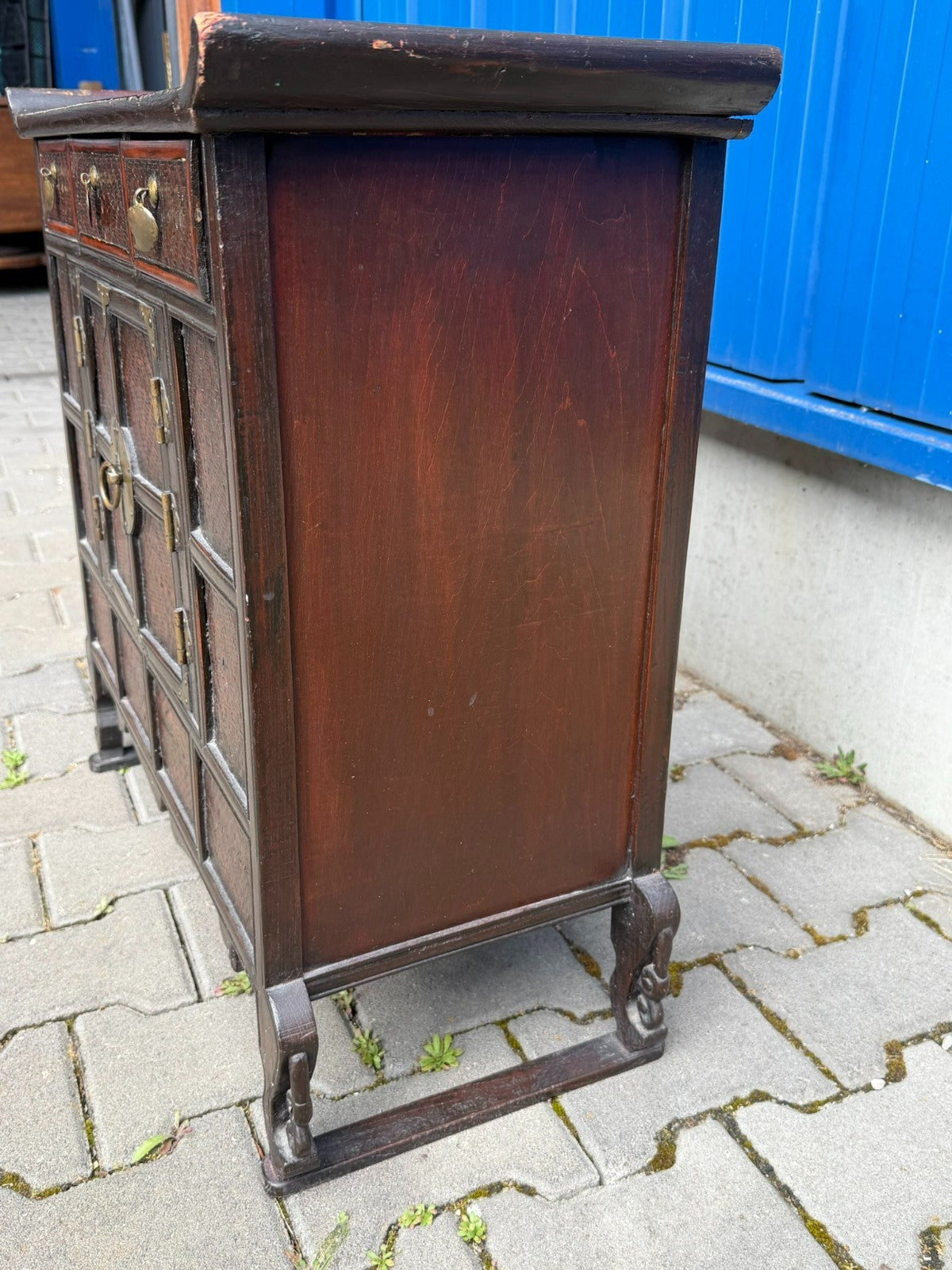Antike Tansu Kommode aus Holz Korea um 1940