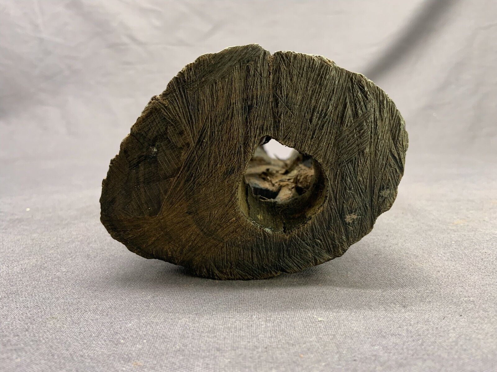 FRUCHTBARKEITSFIGUR AFRIKA SKULPTUR ANTIK HOLZ HANDGESCHNITZT 30cm – Bild 8