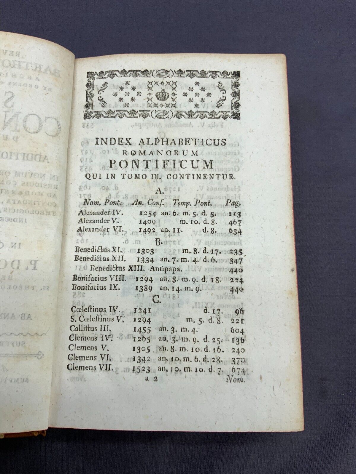 2x ANTIKES BUCH VON 1778 SUMMA CONCILIORUM DOMINICO SCHRAMM – Bild 11