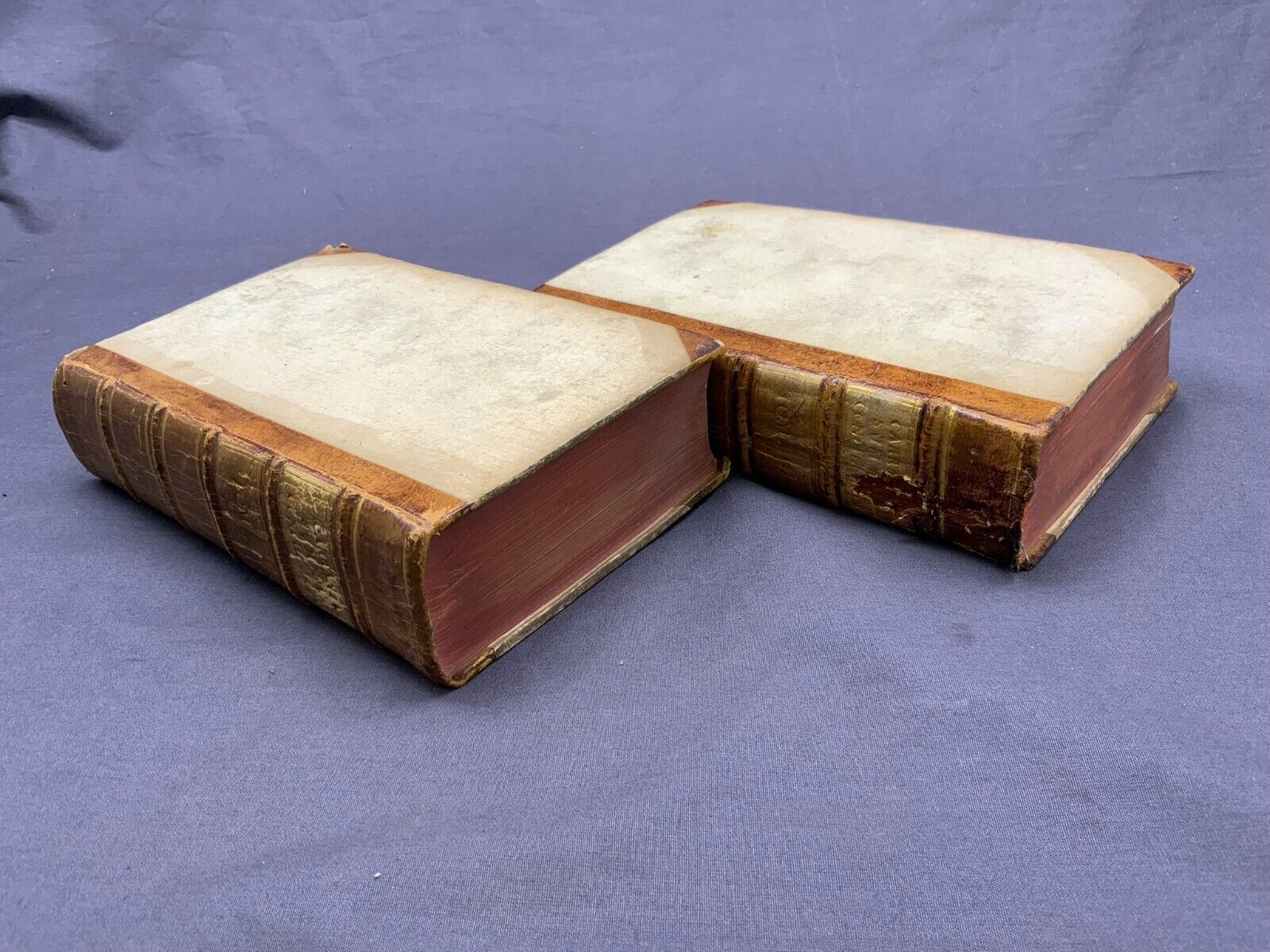 2x ANTIKES BUCH VON 1778 SUMMA CONCILIORUM DOMINICO SCHRAMM – Bild 12