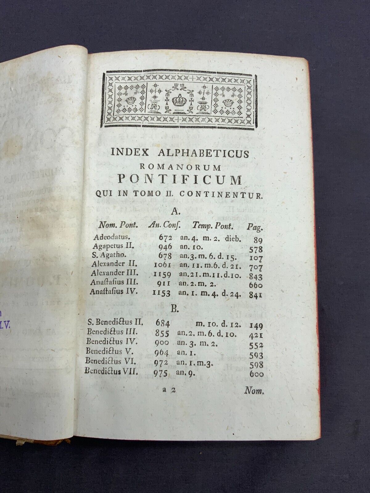 2x ANTIKES BUCH VON 1778 SUMMA CONCILIORUM DOMINICO SCHRAMM – Bild 4
