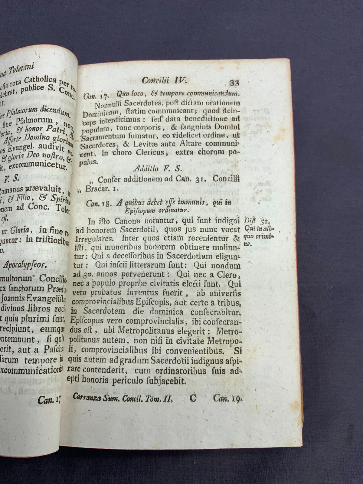 2x ANTIKES BUCH VON 1778 SUMMA CONCILIORUM DOMINICO SCHRAMM – Bild 9