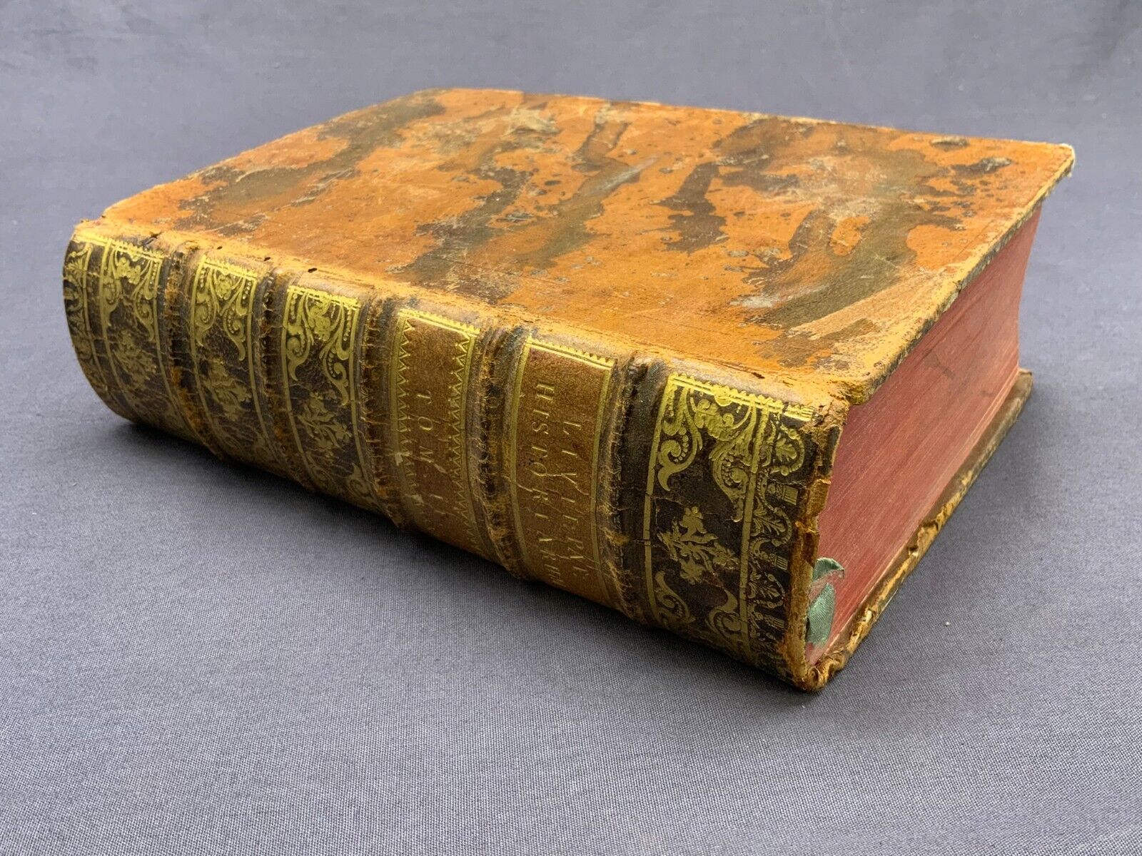 ANTIKES BUCH VON 1740 T. LIVII  PATAVINI HISTORIARUM AB URBE CONDITA – Bild 12