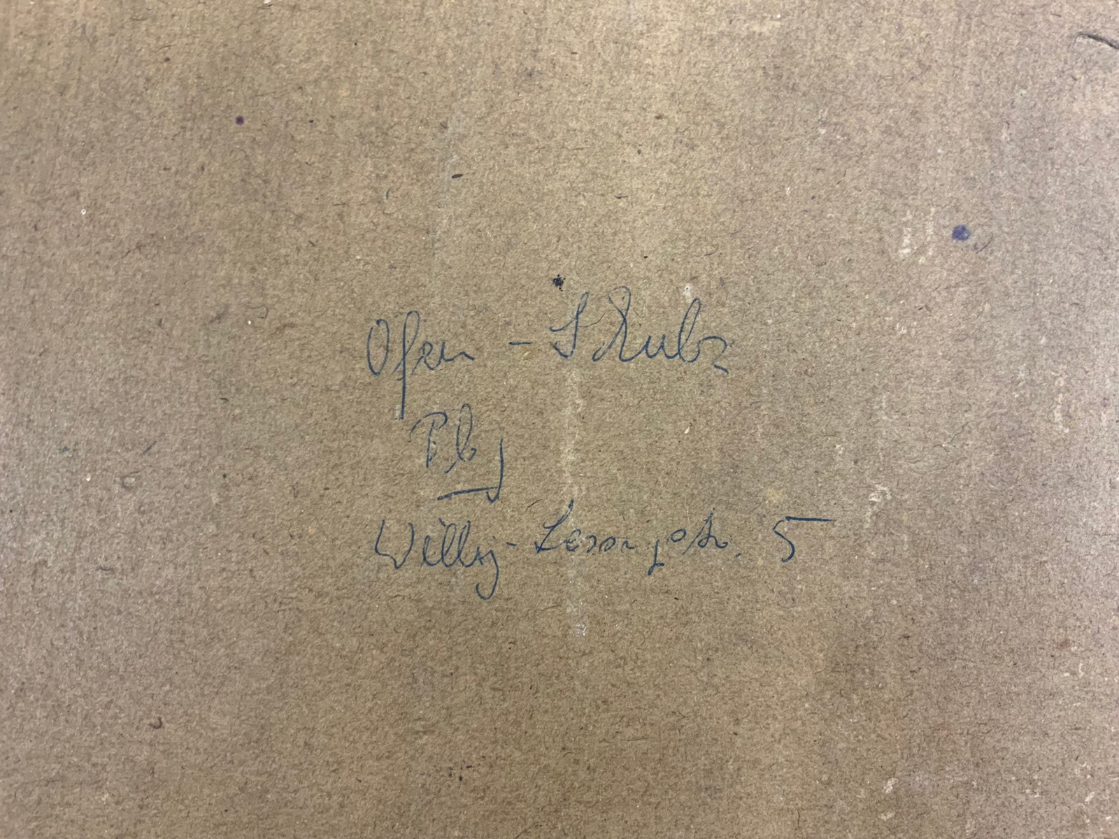 ÖLGEMÄLDE PERSONEN MIT KARREN SIGNIERT GERAHMT GESAMT 48x38cm – Bild 10