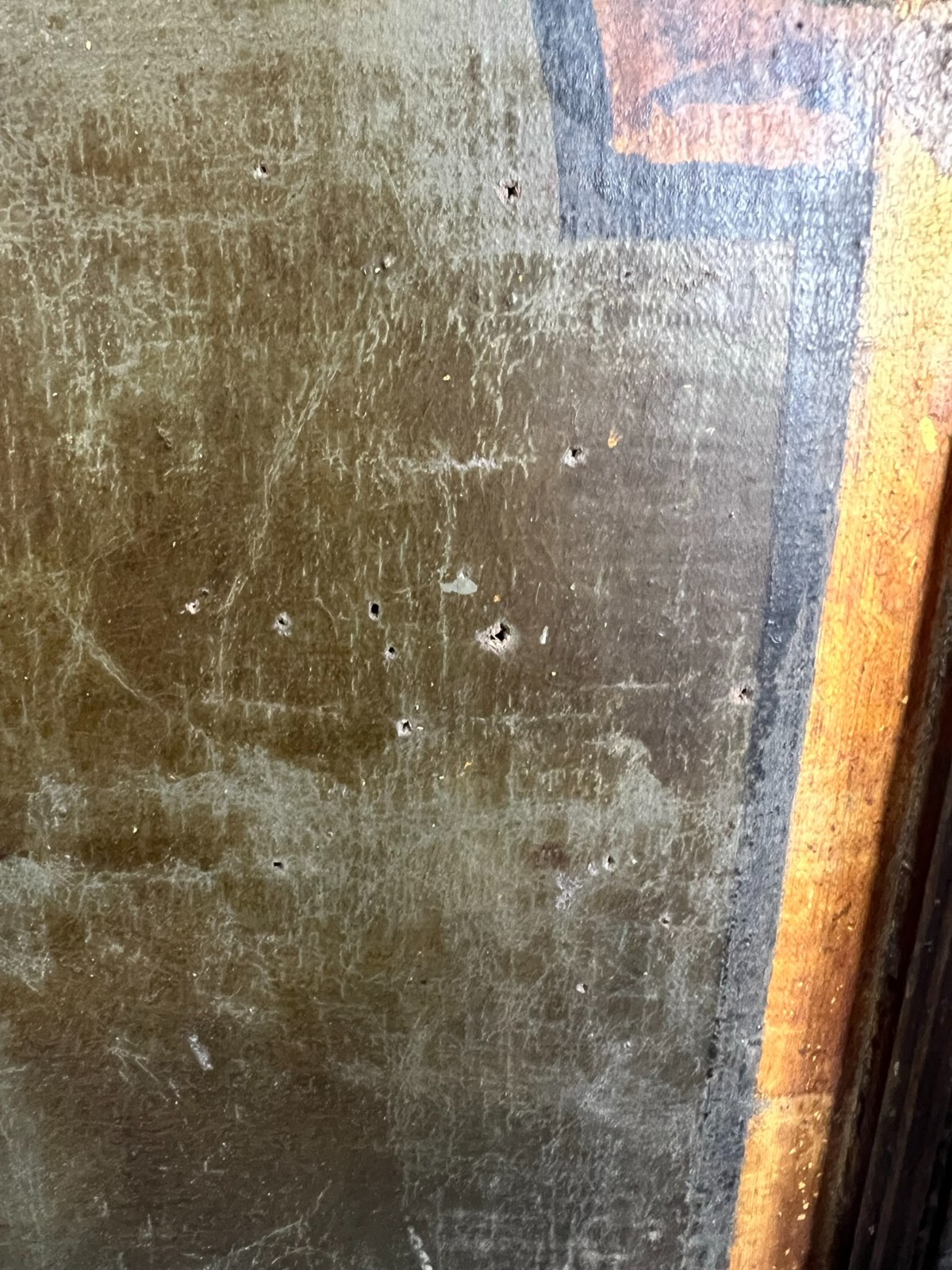 ANTIKES ÖLGEMÄLDE HEILIGE MARIA MIT DEM JESUSKIND 17 TES JH ALTARTAFEL 120x140cm – Bild 17