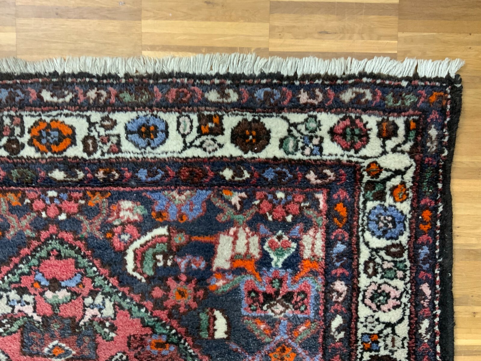 ORIENTTEPPICH TÜRKEI HANDGEKNÜPFT TEPPICH AUS WOLLE 215x130cm – Bild 5