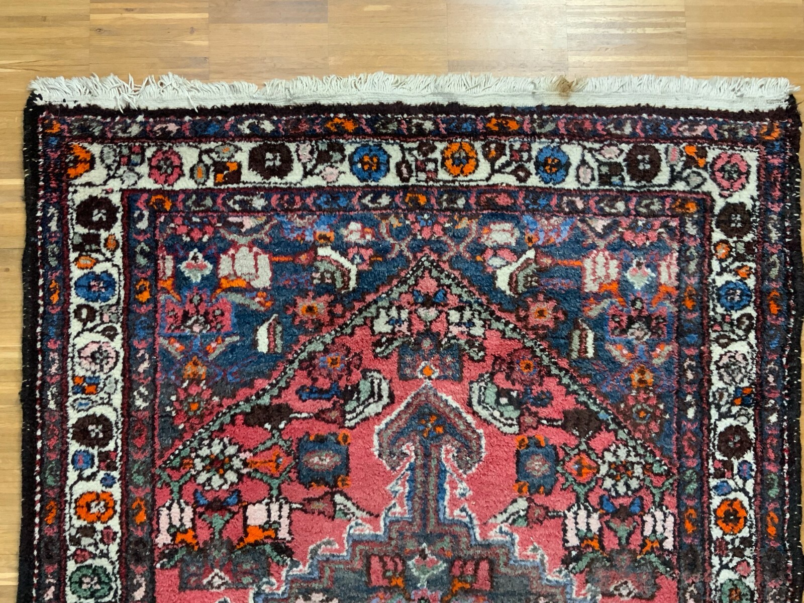 ORIENTTEPPICH TÜRKEI HANDGEKNÜPFT TEPPICH AUS WOLLE 215x130cm – Bild 8