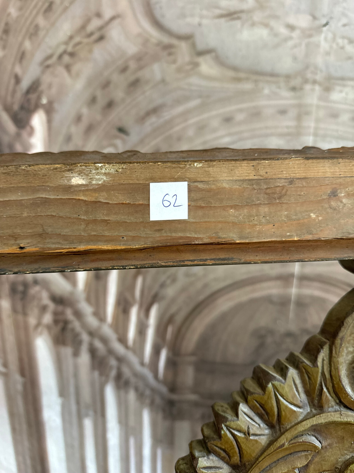 VINTAGE PRUNKRAHMEN BILDERRAHMEN RAHMEN FÜR SPIEGEL 87x120cm FALZ 74,5x106cm – Bild 18