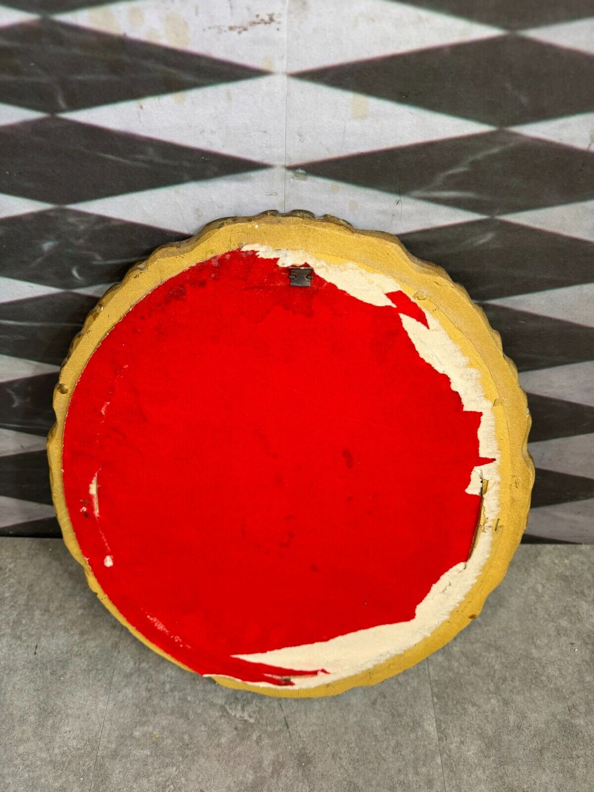 VINTAGE SPIEGEL WANDSPIEGEL PRUNKRAHMEN GOLDFARBEN – Bild 9