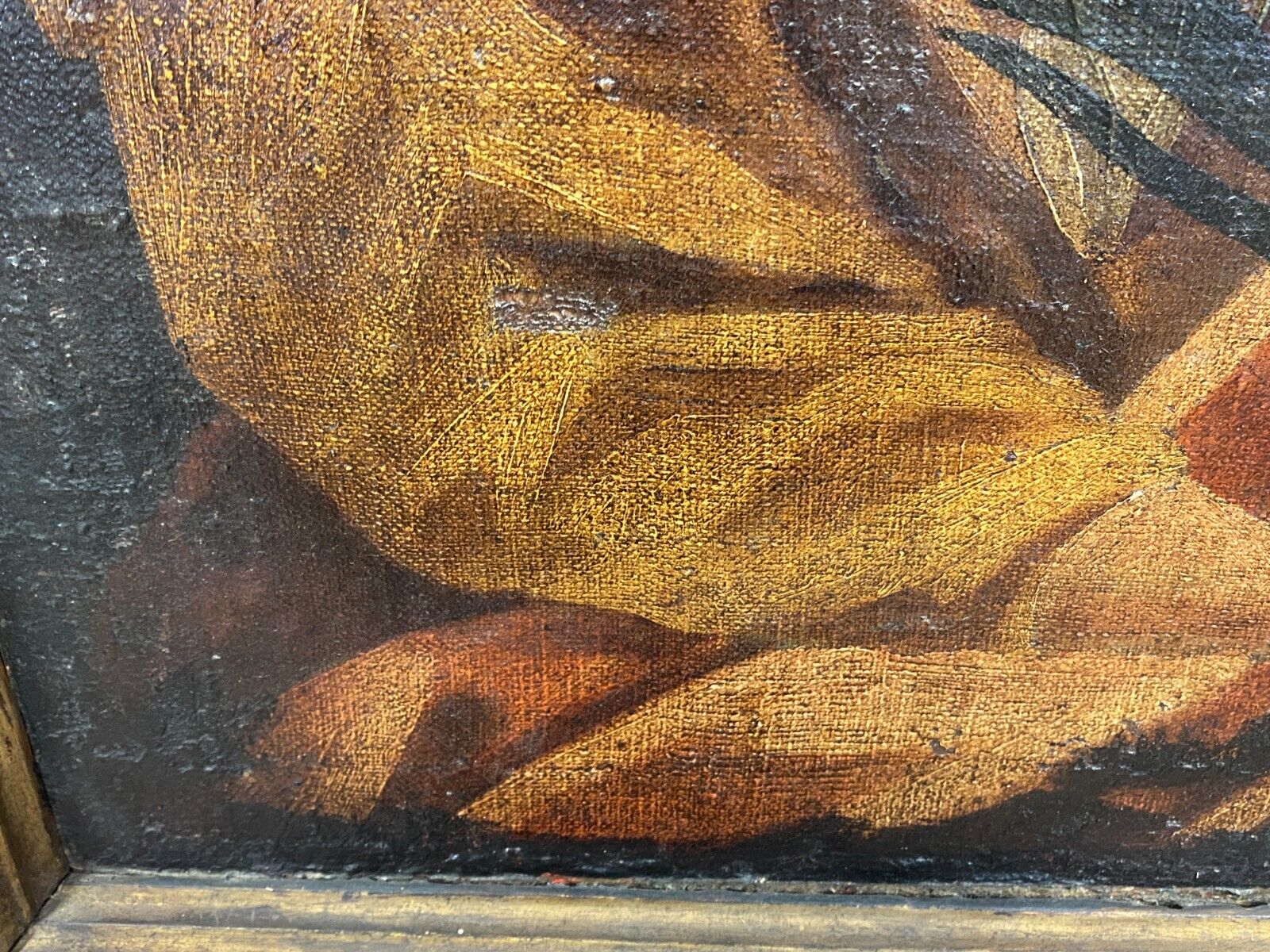 ALTMEISTER 17 TES JHDT ÖLGEMÄLDE HEILIGE BARBARA MIT ZWEIG UND TURM ITALIEN – Bild 15