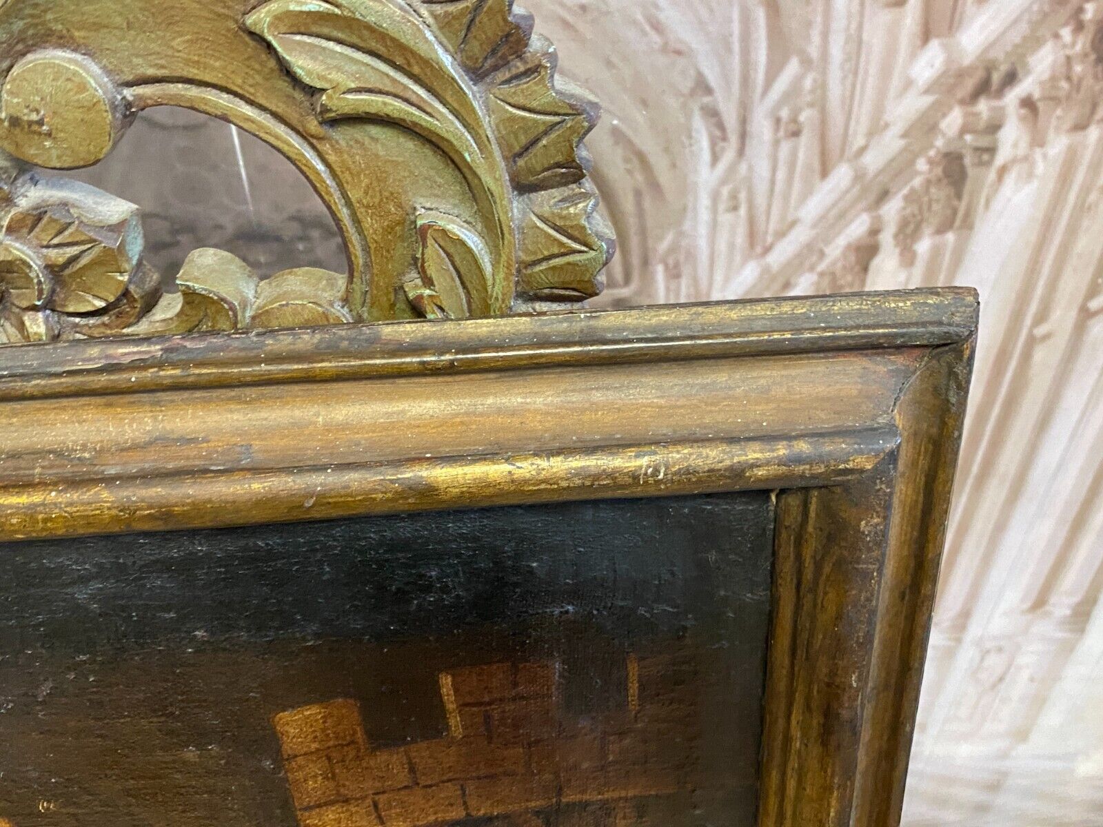 ALTMEISTER 17 TES JHDT ÖLGEMÄLDE HEILIGE BARBARA MIT ZWEIG UND TURM ITALIEN – Bild 18