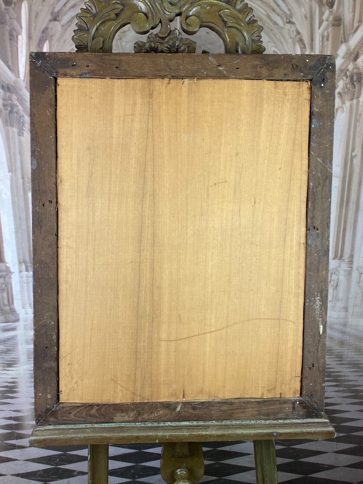 ALTMEISTER 17 TES JHDT ÖLGEMÄLDE HEILIGE BARBARA MIT ZWEIG UND TURM ITALIEN – Bild 23