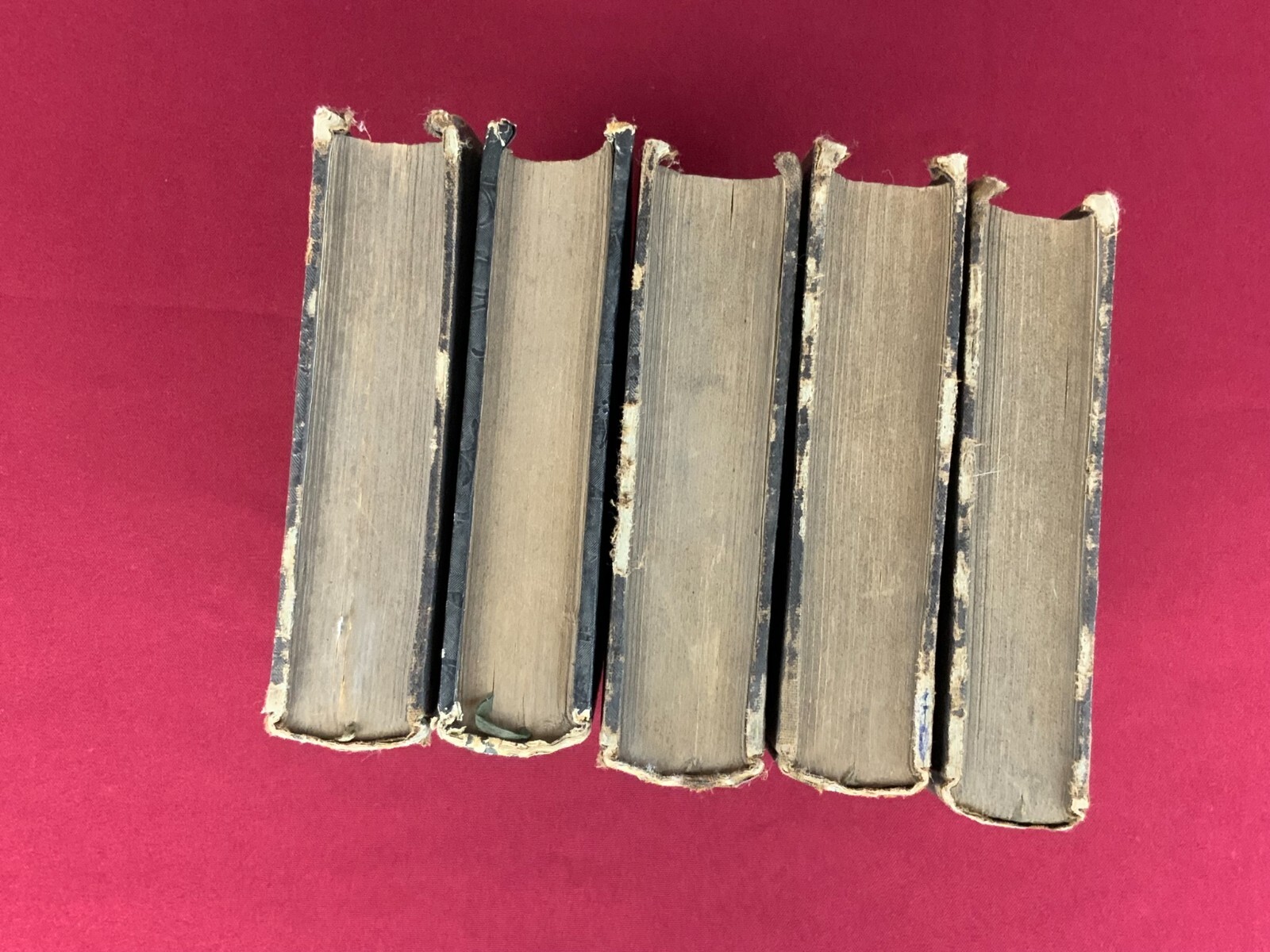 5x ANTIKES BUCH SCHILLER `S SÄMTLICHE WERKE AUS 1835 UND 1836 DIVERSE BÄNDE – Bild 4