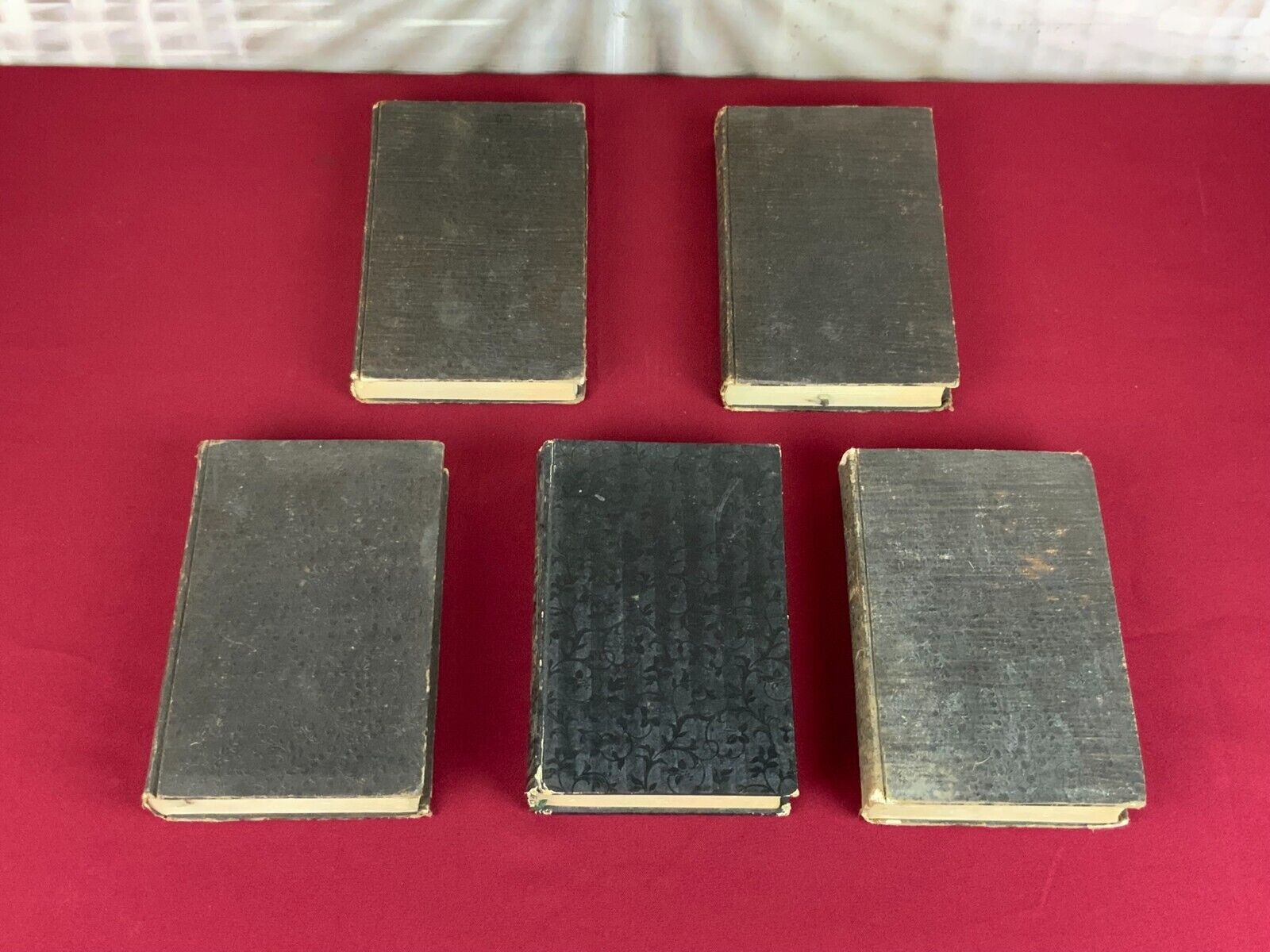 5x ANTIKES BUCH SCHILLER `S SÄMTLICHE WERKE AUS 1835 UND 1836 DIVERSE BÄNDE – Bild 6