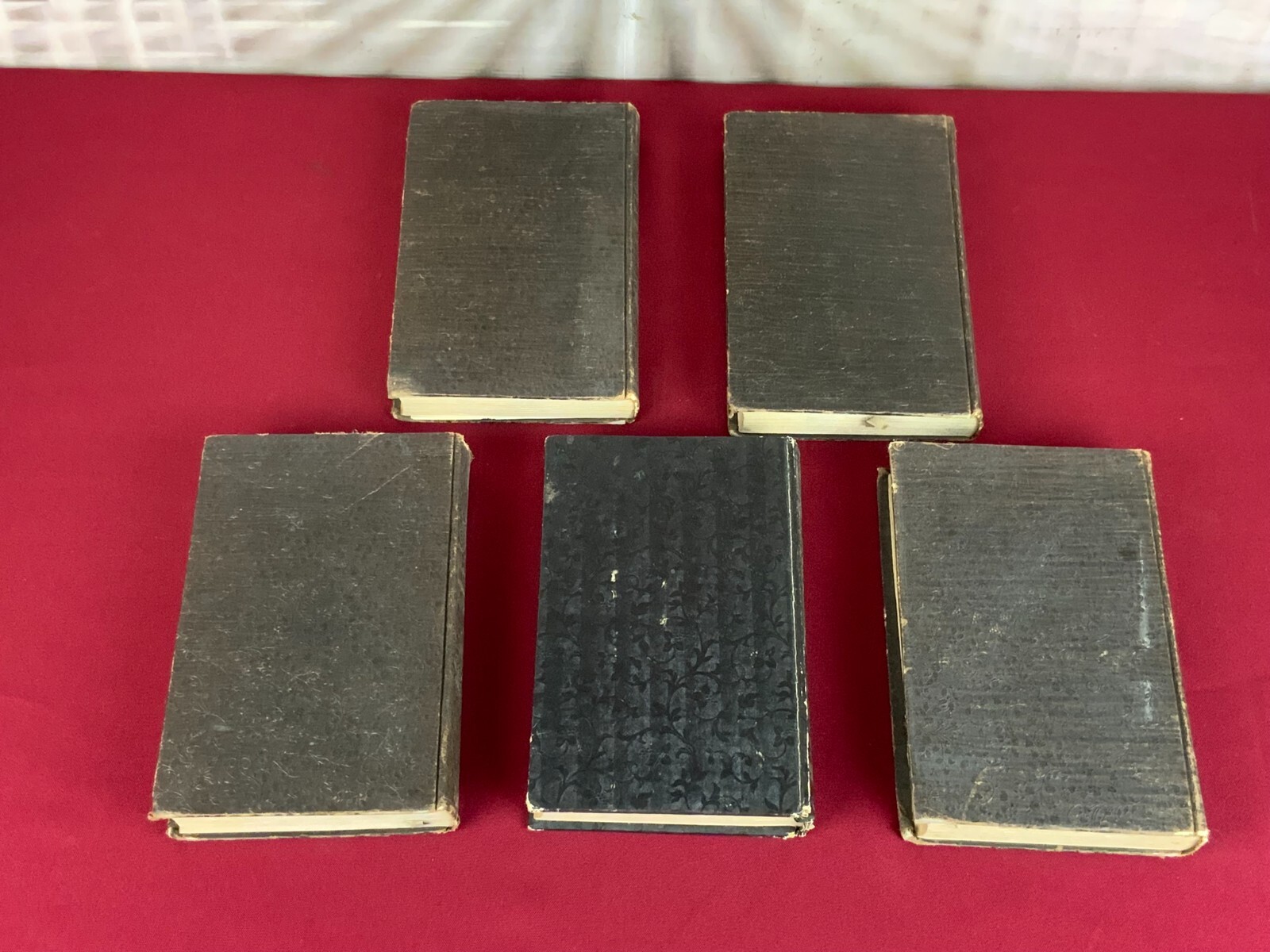 5x ANTIKES BUCH SCHILLER `S SÄMTLICHE WERKE AUS 1835 UND 1836 DIVERSE BÄNDE – Bild 7