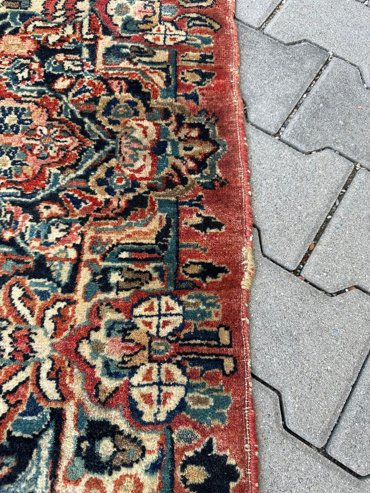 ANTIKER PERSER SARUK ORIENTTEPPICH AUS WOLLE TEPPICH 468x316cm – Bild 20