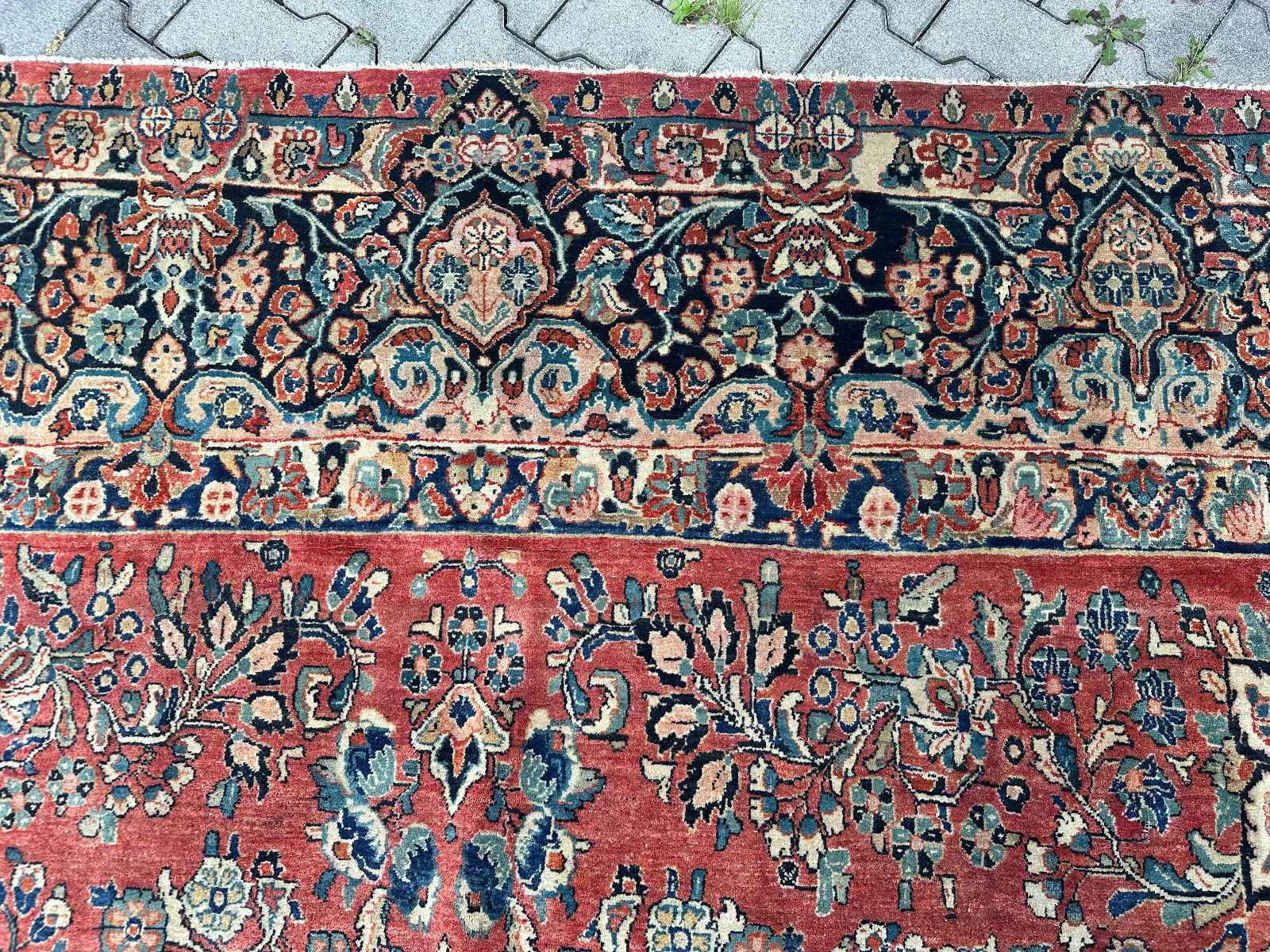 ANTIKER PERSER SARUK ORIENTTEPPICH AUS WOLLE TEPPICH 468x316cm – Bild 22