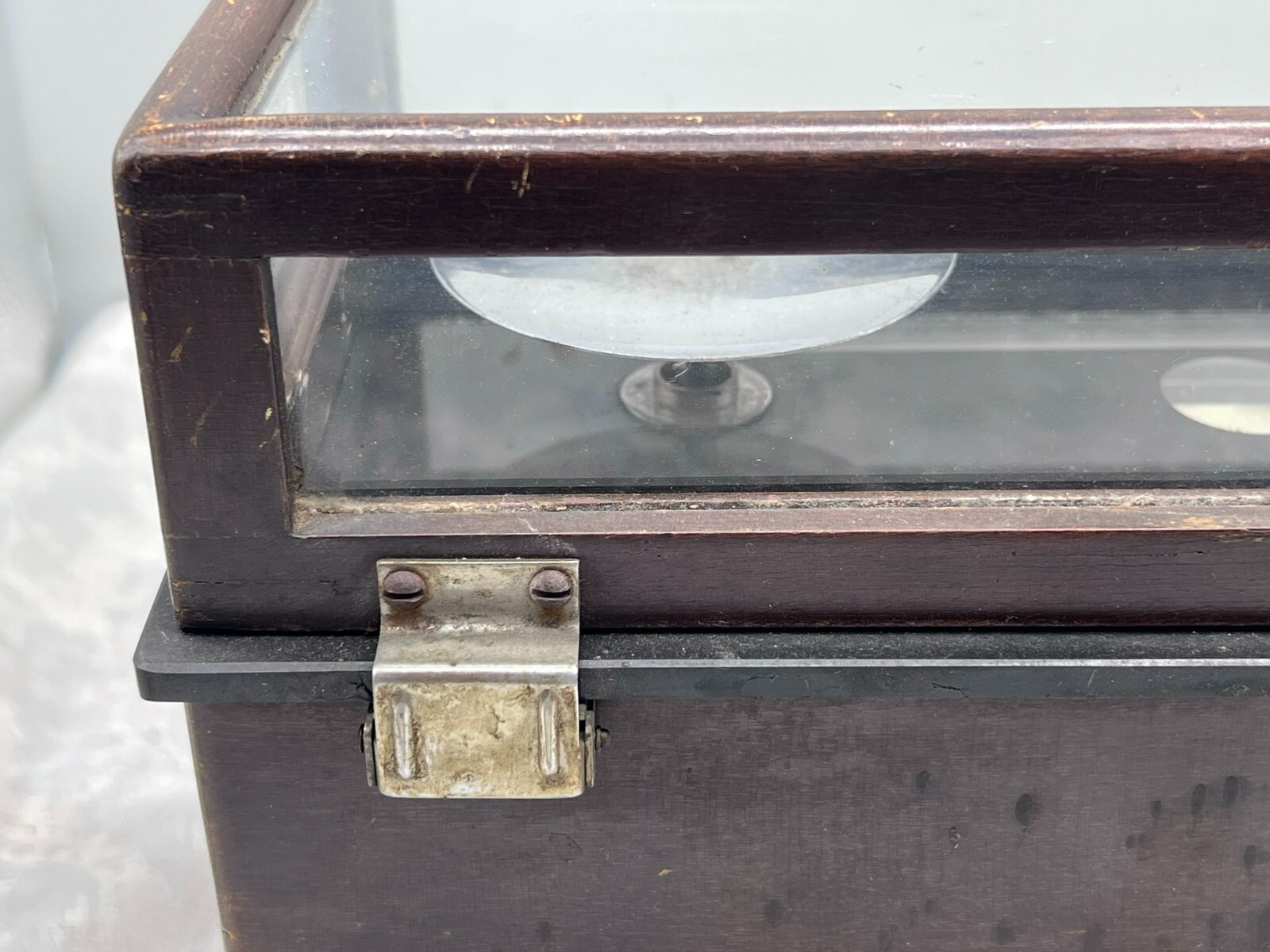 ANTIKE FEINWAAGE THE TORSION BALLANCE NEW YORK – Bild 17