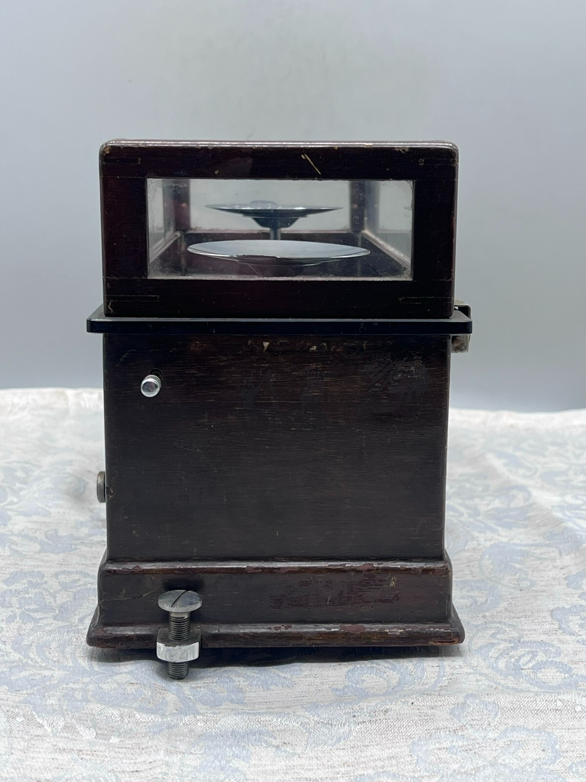 ANTIKE FEINWAAGE THE TORSION BALLANCE NEW YORK – Bild 4