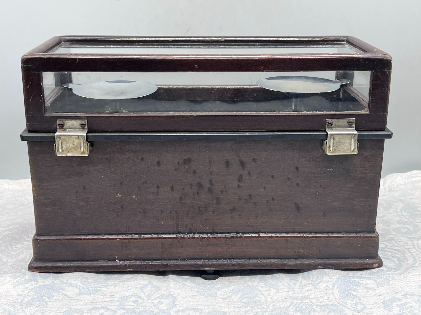 ANTIKE FEINWAAGE THE TORSION BALLANCE NEW YORK – Bild 5