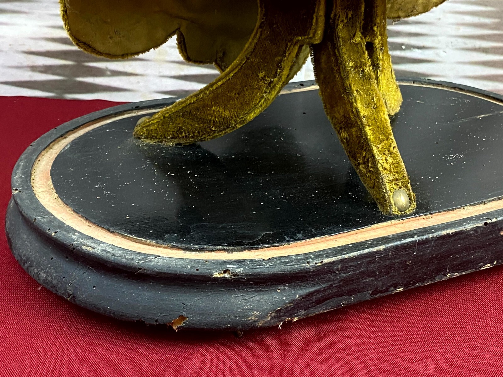 GLOBE DE MARIEE HOCHZEIT ANDENKEN FRANKREICH NAPOLEON III BLUMENGESTECK 51cm – Bild 20