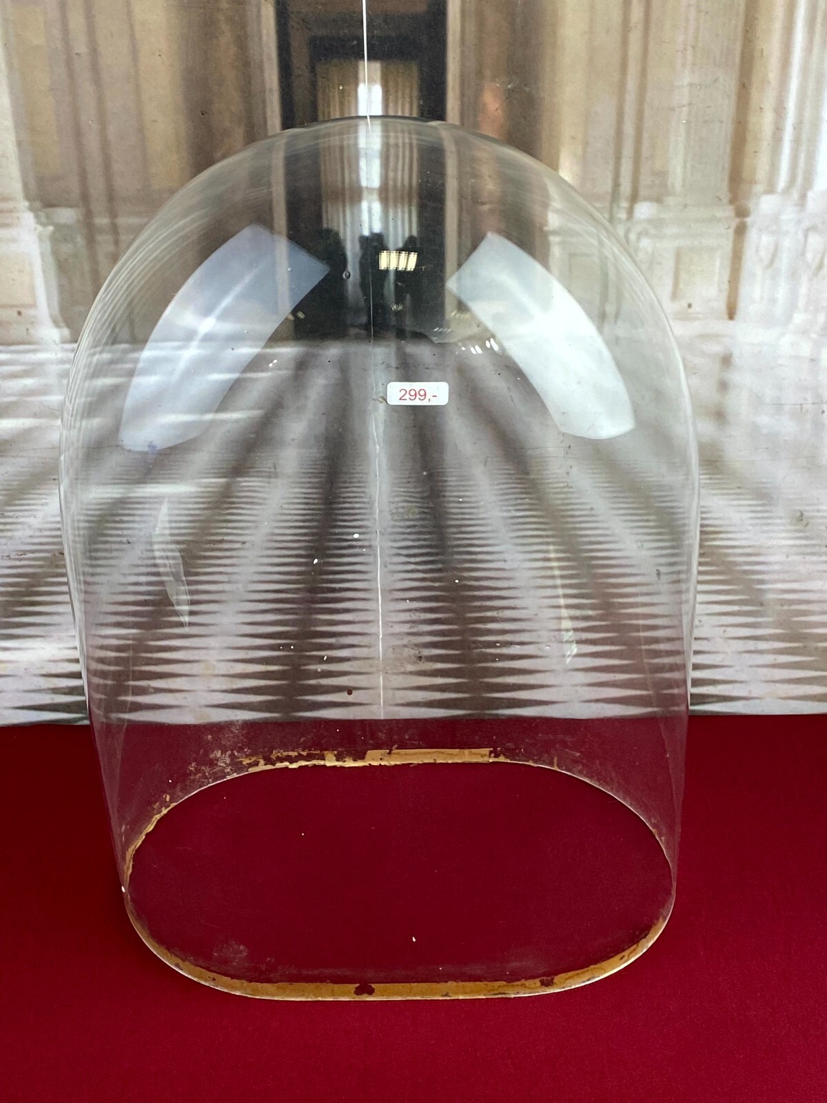 GLOBE DE MARIEE HOCHZEIT ANDENKEN FRANKREICH NAPOLEON III BLUMENGESTECK 51cm – Bild 24