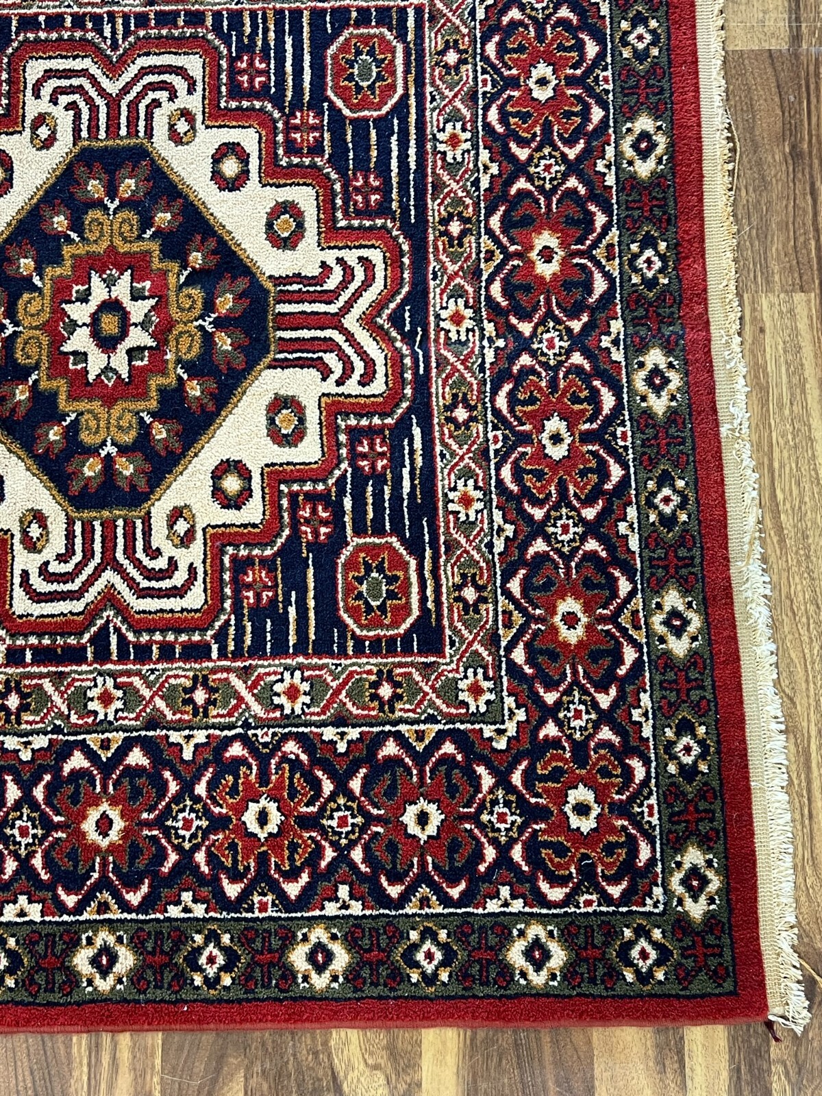 ALTER TEPPICH AUS WOLLE PERSER 390x295cm ORIENTTEPPICH – Bild 12