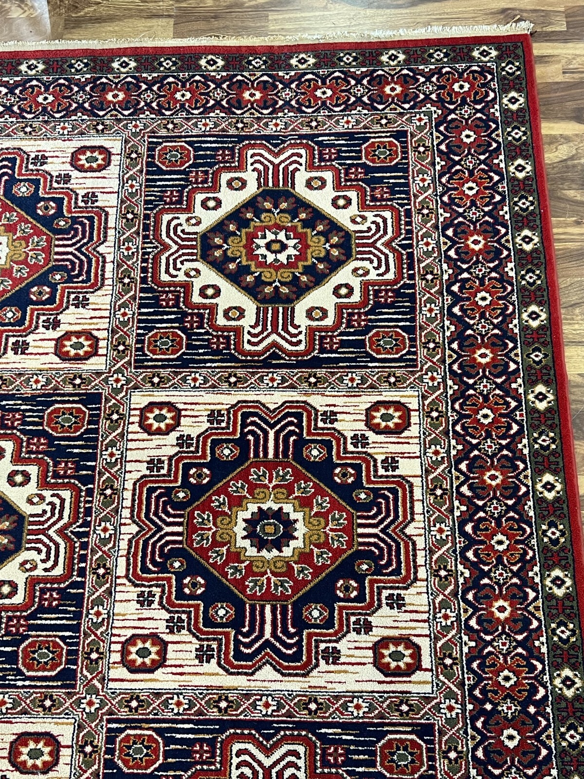 ALTER TEPPICH AUS WOLLE PERSER 390x295cm ORIENTTEPPICH – Bild 14