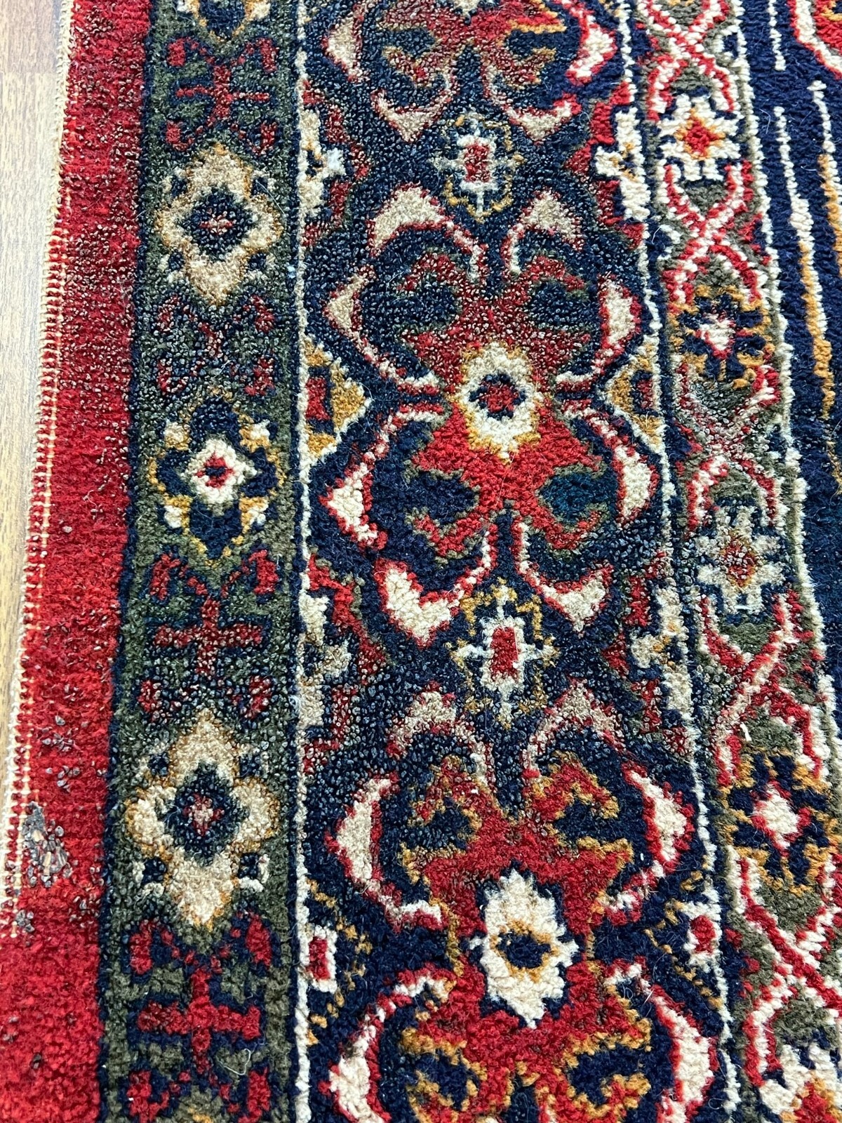 ALTER TEPPICH AUS WOLLE PERSER 390x295cm ORIENTTEPPICH – Bild 15