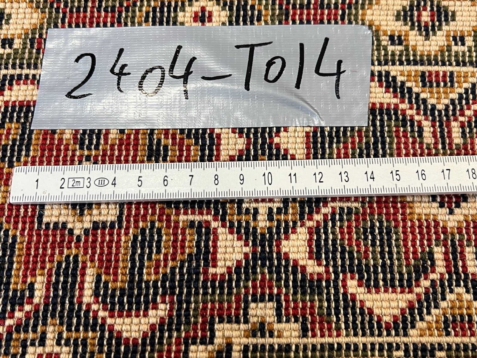 ALTER TEPPICH AUS WOLLE PERSER 390x295cm ORIENTTEPPICH – Bild 17